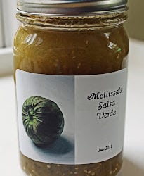 salsa verde for canning