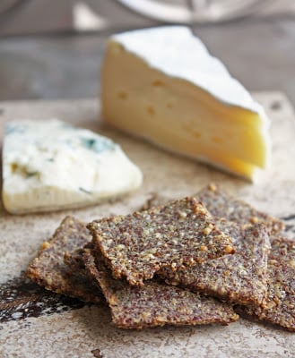 A keto friendly cracker that's perfect for all of your favorite cheeses!