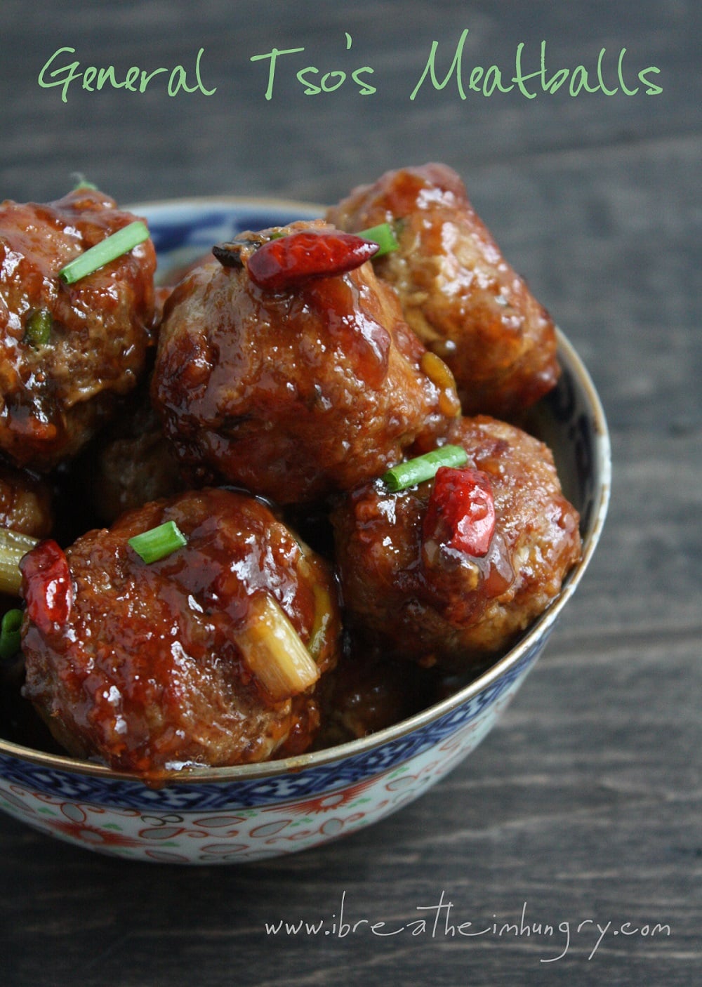 keto general tso's meatballs