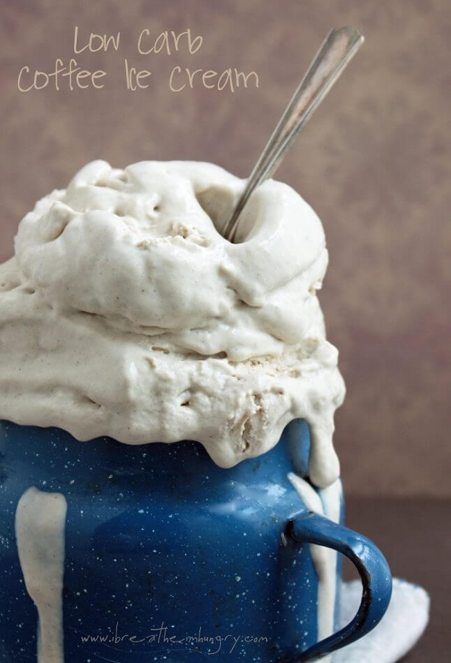coffee ice cream low carb and sugar free