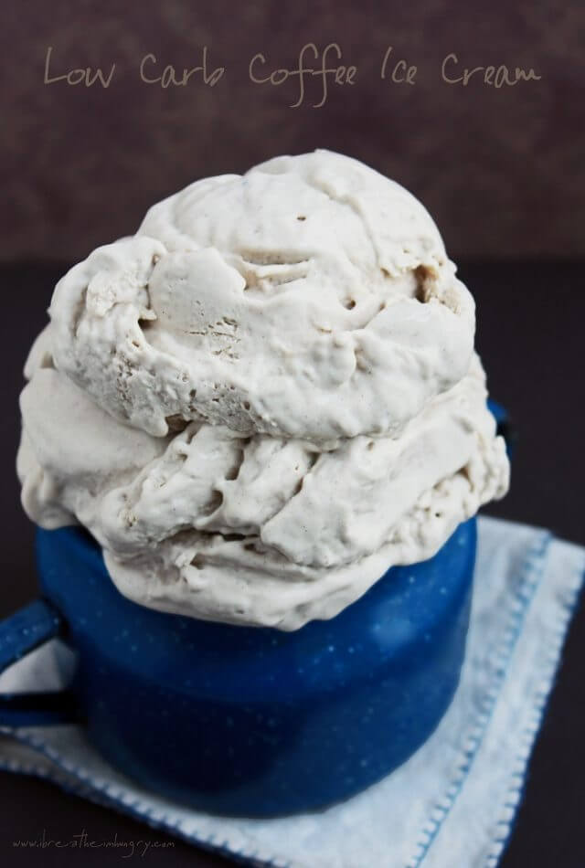 low carb sugar free coffee ice cream recipe