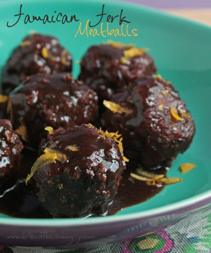 low carb and gluten free jerk meatball recipe