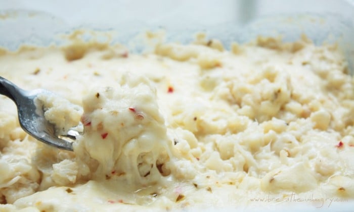 low carb cauliflower gratin