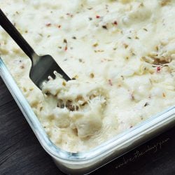 low carb cauliflower side dish recipe from ibreatheimhungry.com