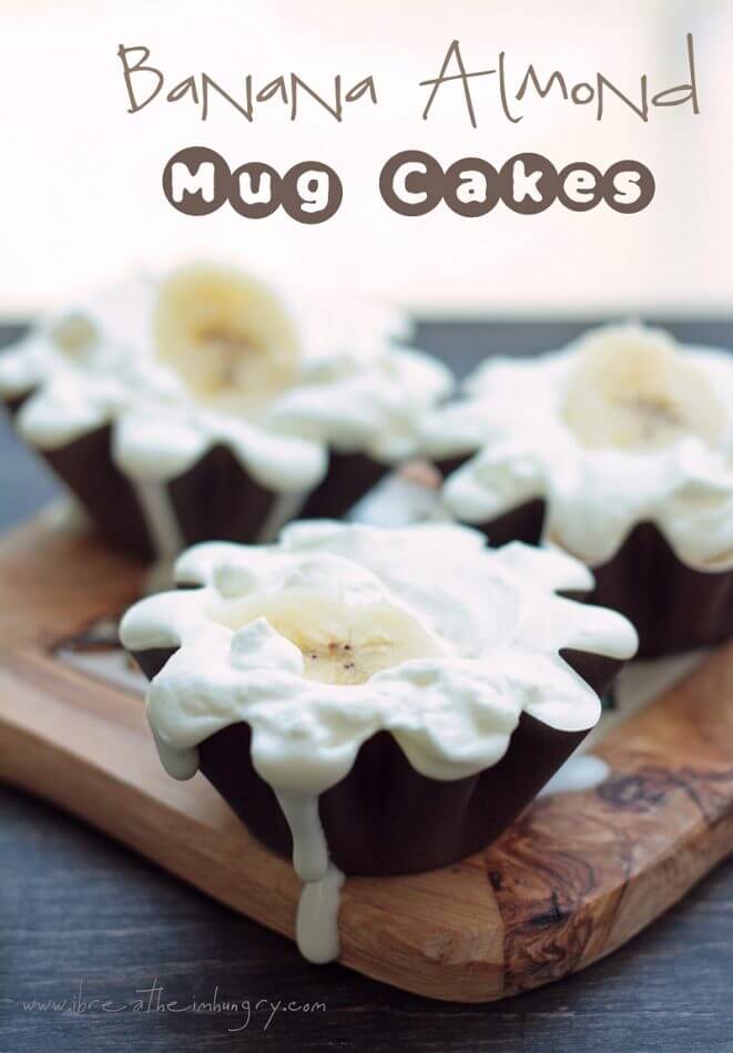 low carb and gluten free mug cake recipe from mellissa sevigny of ibreatheimhungry.com