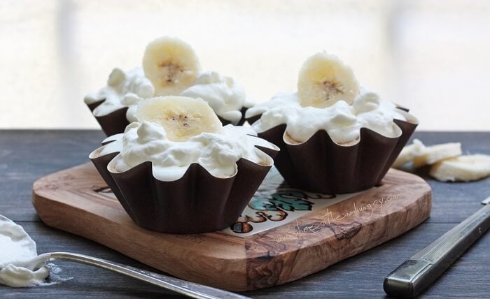 low carb and gluten free banana cake