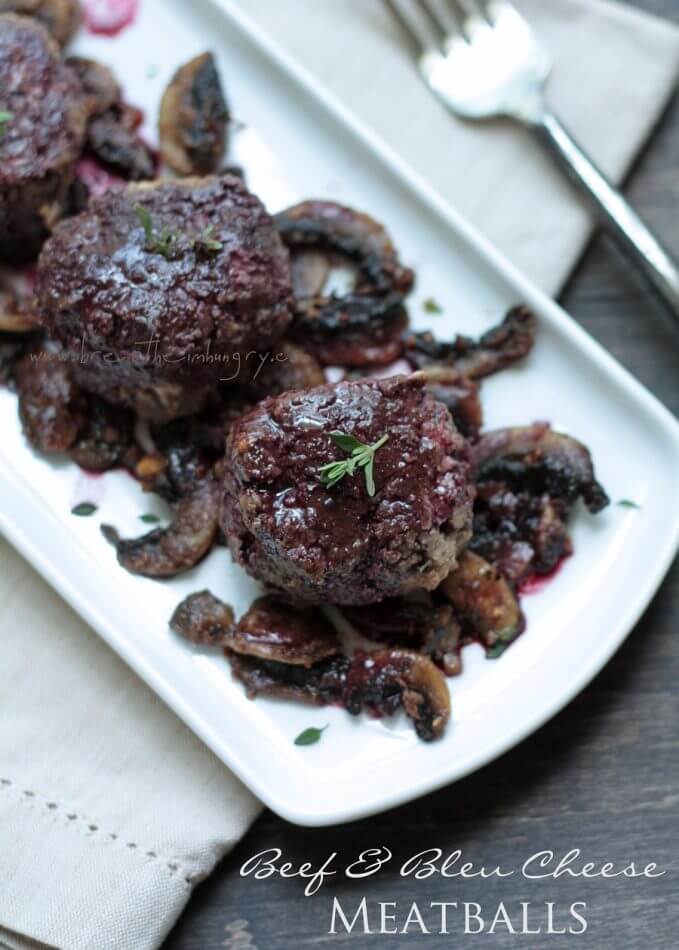 low carb meatball recipe from ibreatheimhungry.com