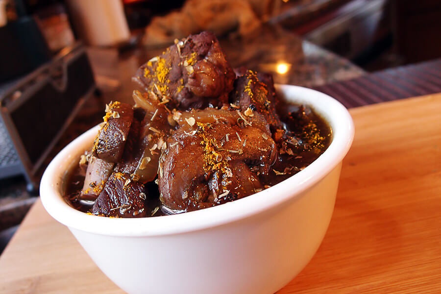 coffee and wine beef stew