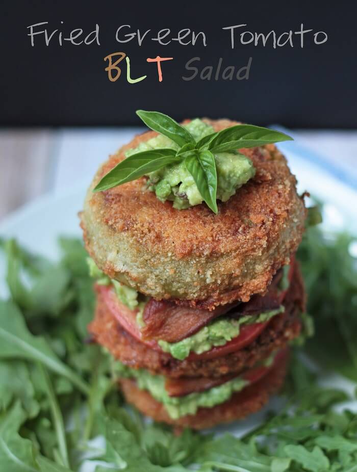 Fried Green Tomato recipe from ibreatheimhungry.com