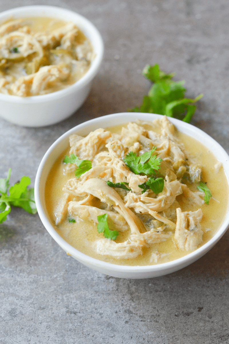 keto white chicken chili