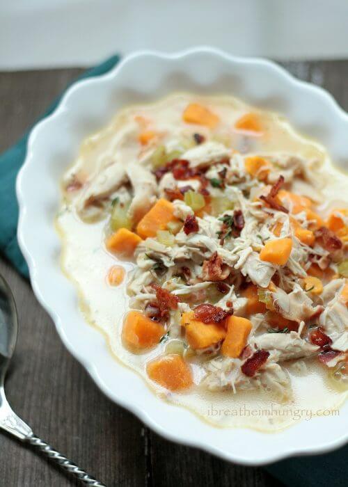 gluten free chowder recipe from mellissa sevigny at ibreatheimhungry.com