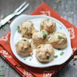 low carb meatball recipe from ibreatheimhungry.com