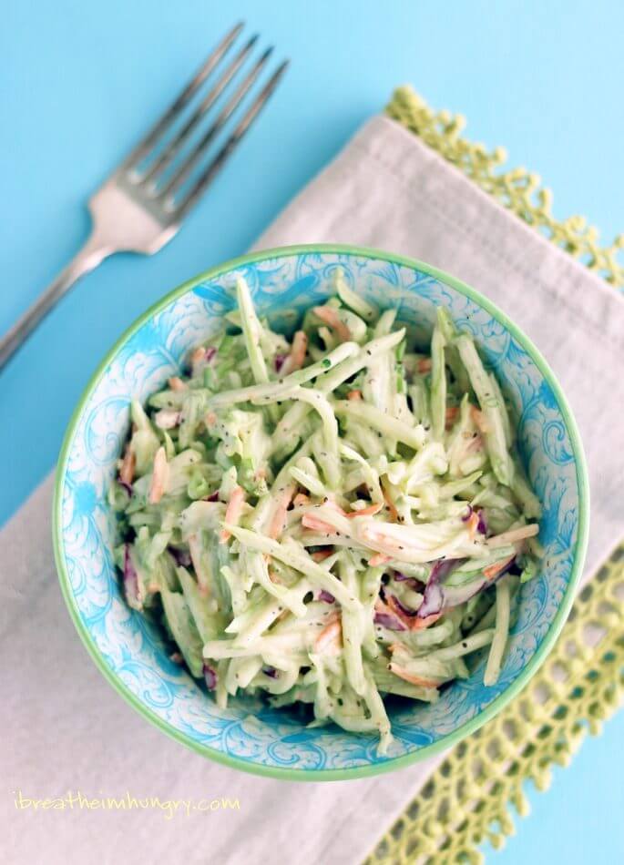 Low Carb broccoli slaw recipe by mellissa sevigny