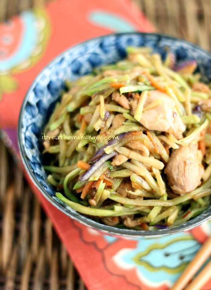 Keto Stir Fry Recipe from Mellissa Sevigny of I Breathe Im Hungry