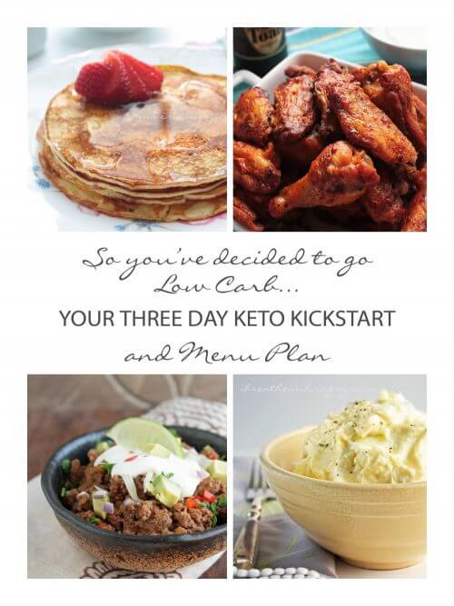 keto menu plan from I Breathe I'm Hungry