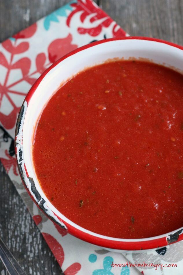 low carb marinara sauce