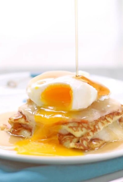 Keto Monte Cristo casserole