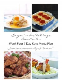 low carb menu plan and shopping list from mellissa sevigny