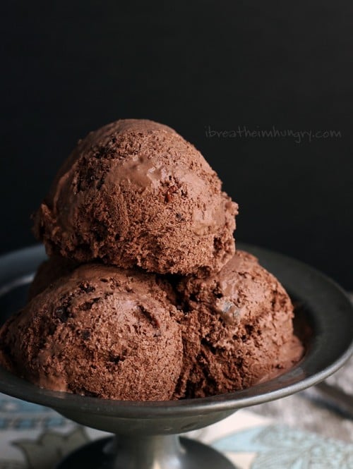 Sugar Free Low Carb Chocolate Bacon Toffee Ice Cream I Breathe I'm Hungry