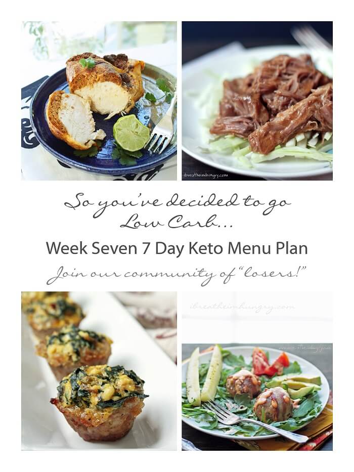 Low Carb Meal Plan