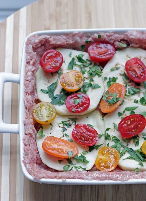 low carb quiche recipe from I breathe Im hungry