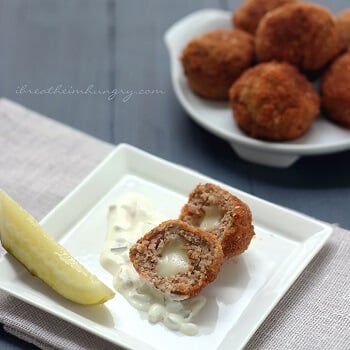 a keto friendly meatball recipe from mellissa sevigny of i breathe im hungry