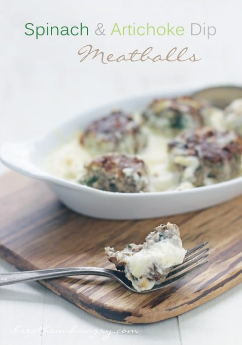 A low carb and gluten free meatball recipe from I Breathe Im Hungry