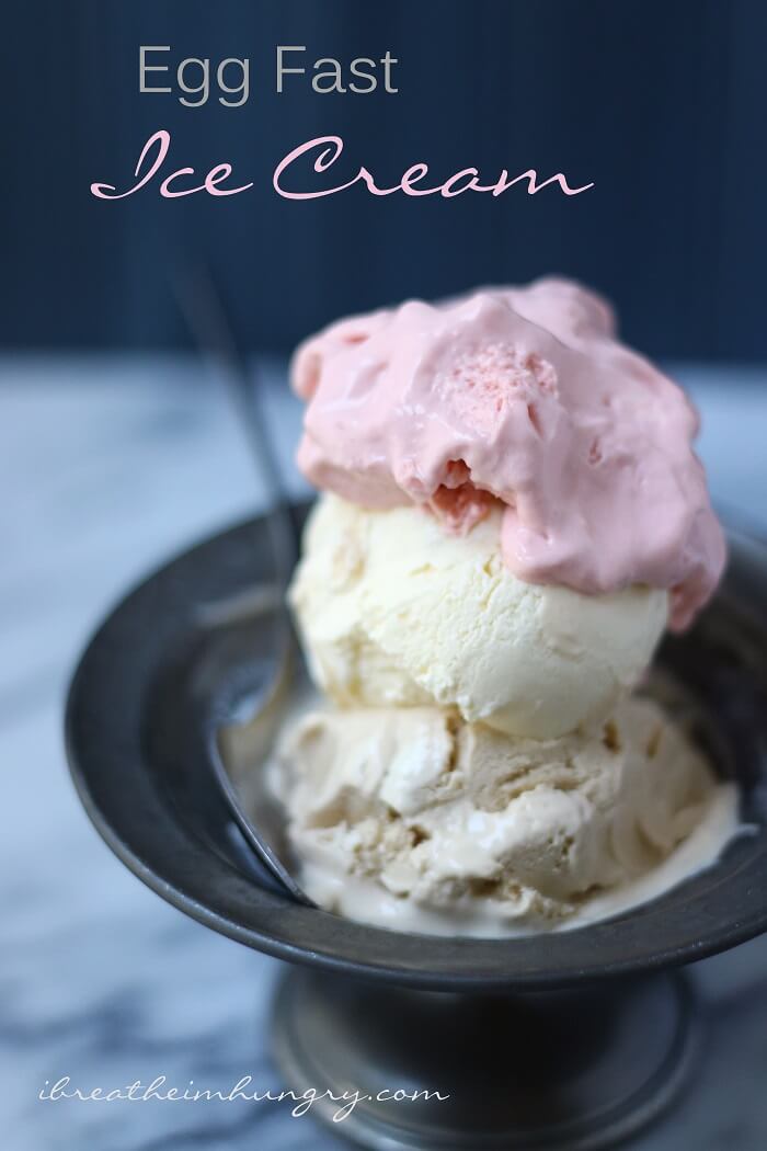 A Keto friendly ice cream recipe from Mellissa Sevigny of I Breathe Im Hungry