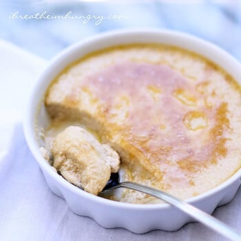 A Salted Caramel flavored Keto Egg Fast Custard that fits into the Egg Fast Menu Plan!