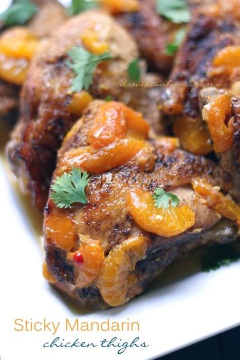 A low carb Slow Cooker Mandarin Chicken recipe that will knock your socks off!