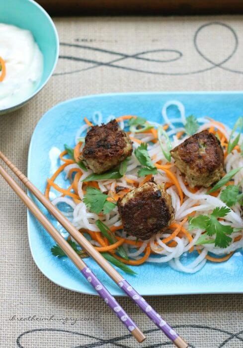 A keto friendly meatball recipe from Mellissa Sevigny of I Breathe Im Hungry