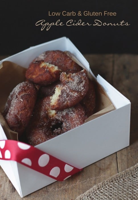 a gluten free apple cider donut recipe from Mellissa Sevigny of I Breathe Im Hungry
