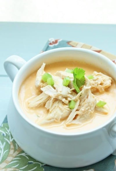 a low carb soup recipe from Mellissa Sevigny of I Breathe Im Hungry