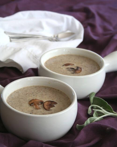 low carb mushroom soup