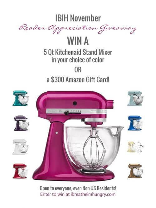 A giveaway from Mellissa Sevigny of I Breathe Im Hungry