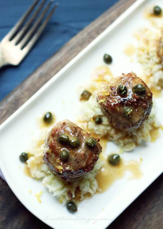 A keto friendly meatball recipe from Mellissa Sevigny of I Breathe Im Hungry