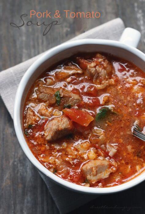A low carb soup recipe from Mellissa Sevigny of I Breathe Im Hungry