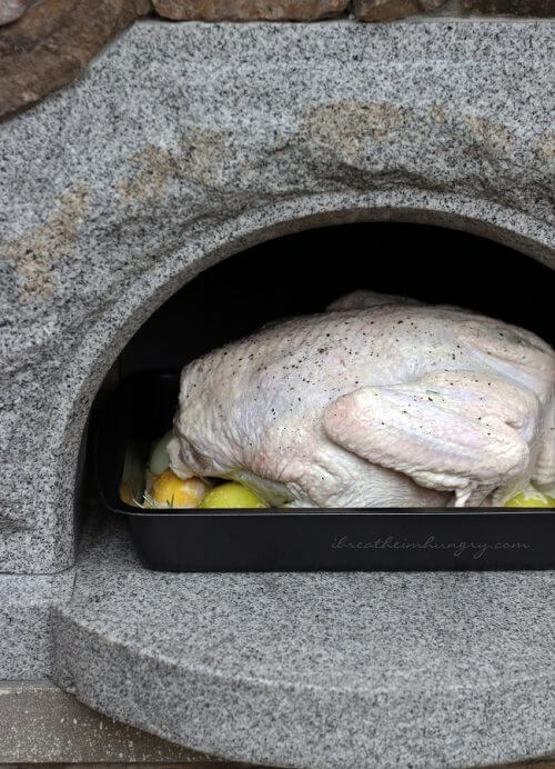 A wood fired oven recipe from Mellissa Sevigny of I Breathe Im Hungry