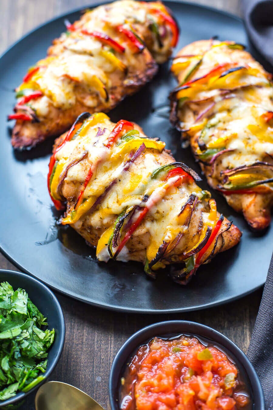 Mexican Fajita Stuffed Chicken