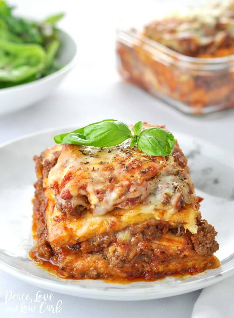 Keto Dinner Recipes - Lasagna