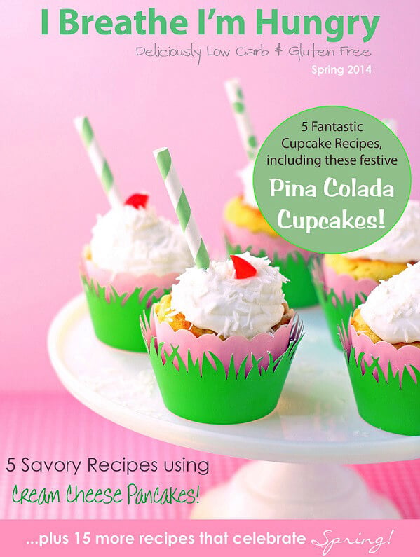 A low carb cookbook from Mellissa Sevigny of I Breathe Im Hungry
