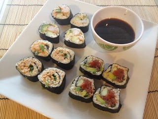 Low carb sushi 1