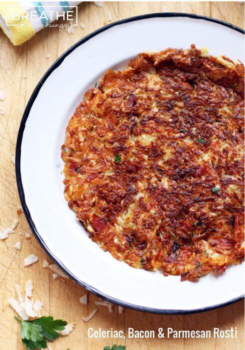 A low carb rosti recipe from I Breathe I'm Hungry