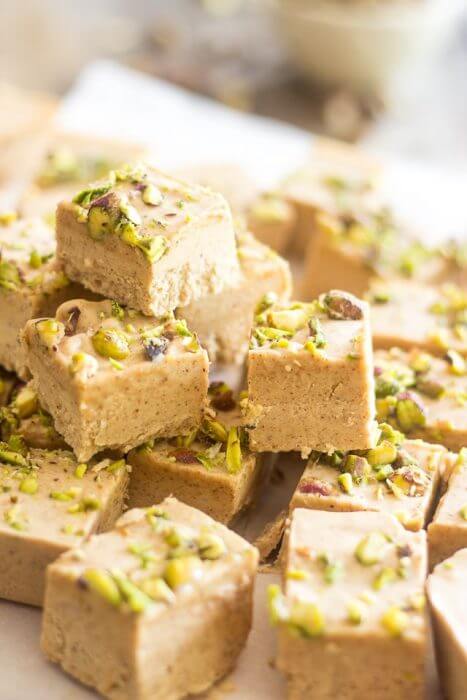 almond pistachio fat bombs