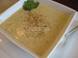 chicken almond soup