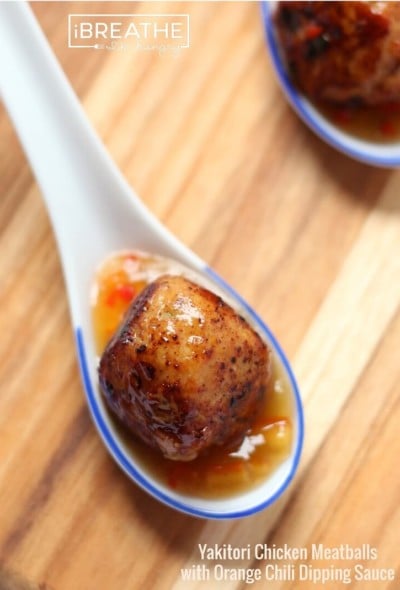 A low carb meatball recipe from I Breathe Im Hungry