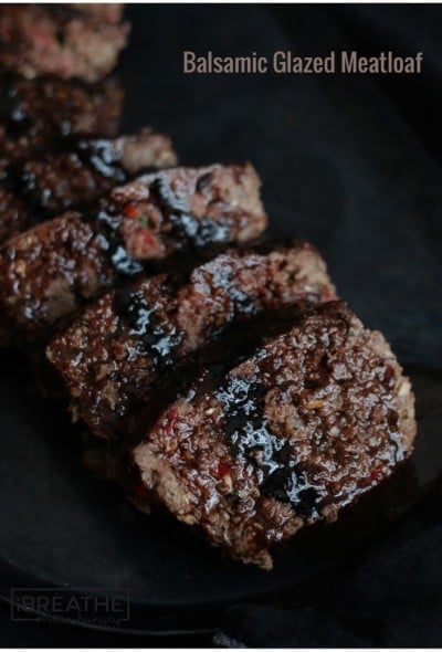 The ultimate comfort food, this Balsamic Glazed Meatloaf recipe is also low carb and gluten free!