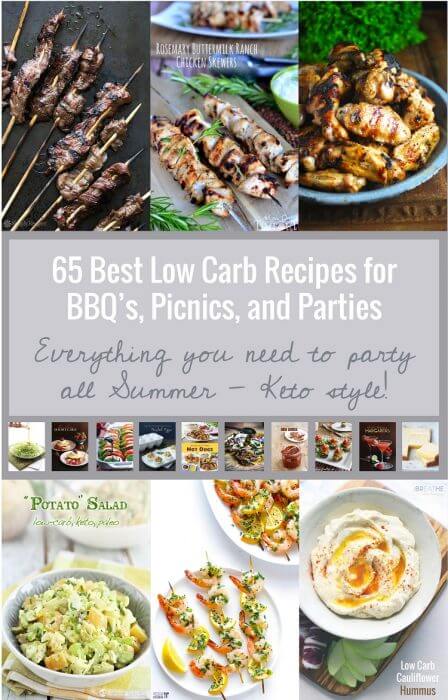 65 Best Low Carb BBQ, Picnic and Party Recipes ibreatheimhungry.com