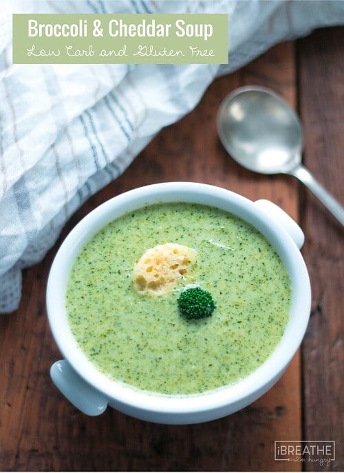 Keto Cheesy Broccoli Soup