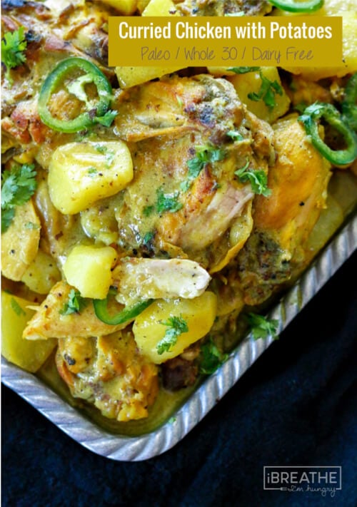 By far the best chicken curry I've ever made, you won't believe it's also Whole 30 approved and SUPER EASY to make!!!